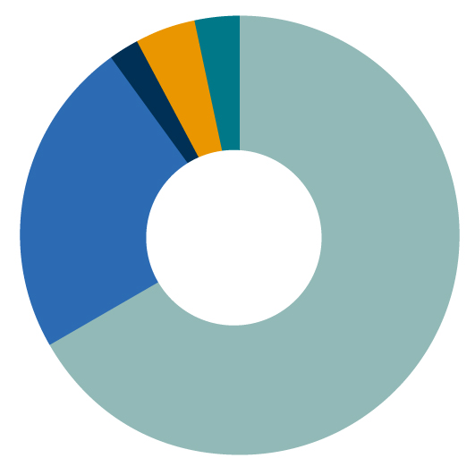 Gráfico investimentos por segmentos - Novembro 2020 Gráfico investimentos por segmentos - Novembro 2020