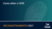 Vídeos - Miniatura - Recadastramento: Como obter o CNIS