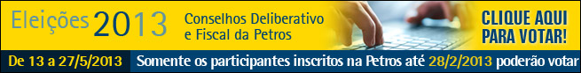 Banner Eleicoes 2013